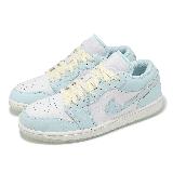 Nike 休閒鞋 Air Jordan 1 Low SE 男鞋 冰藍 AJ1 低筒 HJ5999-400