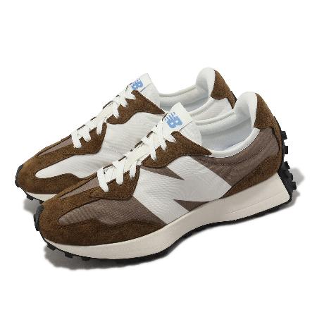 US9=27CM New Balance 休閒鞋 327 棕 可可 白 男鞋 女鞋 情侶鞋 復古 NB U327LG-D