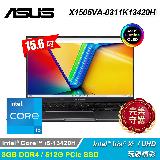 【ASUS 華碩】X1505VA-0311K13420H 15.6吋 i5 OLED筆電｜搖滾黑