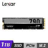 【Lexar 雷克沙】NM790 M.2 2280 PCIe Gen4x4 NVMe 1TB 固態硬碟
