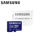 【SAMSUNG 三星】PRO Plus microSDXC 256GB 記憶卡
