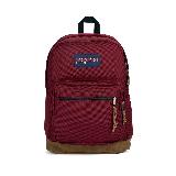 Jansport 後揹包 Right Pack 酒棕紅 28L 15吋筆電包 側面水瓶口袋 書包 JS0A4QVA04S