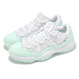 Nike 休閒鞋 Wmns Air Jordan 11 Retro Low 女鞋 男鞋 Igloo 蒂芬妮綠 AH7860-103