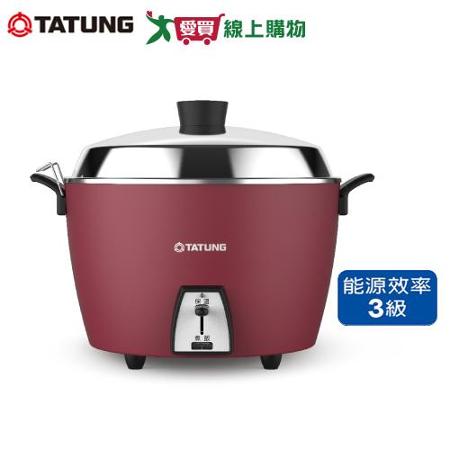 大同 10人份不鏽鋼電鍋 莓果紅 TAC-10L-MCRL