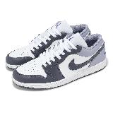 Nike 休閒鞋 Air Jordan 1 Low 男鞋 紫 灰 一代 AJ1 低筒 553558-145