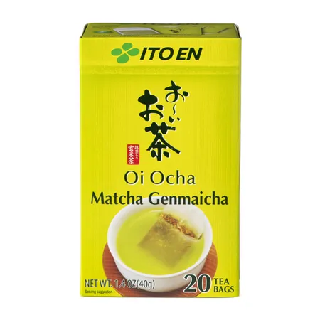 伊藤園 ITOEN 國產Oi Ocha抹茶玄米茶包 單盒入 冷飲熱飲熱沖冷泡早餐茶 大谷翔平代言 