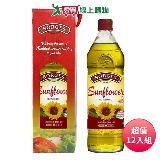 百格仕 西班牙原裝進口100%純天然葵花油1L 一箱(12入) DOLEE1423【愛買】