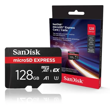SanDisk EXPRESS 128G microSD A2 U3 NS2專用 記憶卡 (SD-SQXFN-128G)