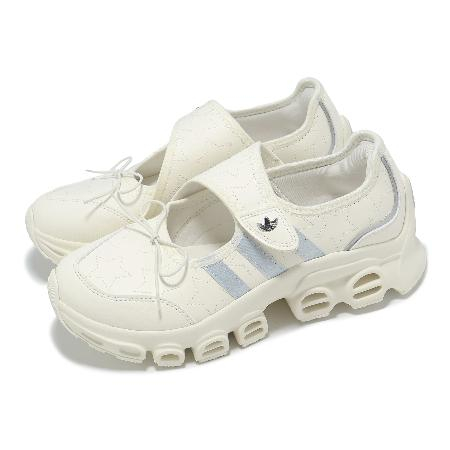 adidas 瑪麗珍鞋 AdiFom Megajane W 女鞋 米白 涼鞋 厚底 休閒鞋 愛迪達 JR4497