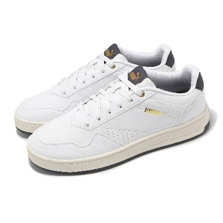 US5=23CM Puma 休閒鞋 Court Classic Vulc FS 男鞋 女鞋 灰 白 帆布 百搭 低筒 39635319