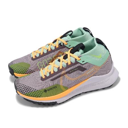 Nike 越野跑鞋 Wmns React Pegasus Trail 4 GTX V2 女鞋 紫 防水 運動鞋 HM9723-500