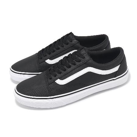 US5=23CM Vans 休閒鞋 V36CF Coated/C Old Skool 男鞋 日本線 黑白 防潑水 板鞋 6660230001