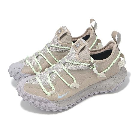 Nike 戶外鞋 ACG Mountain Fly Low GTX SE 男女鞋 防水 機能 岩石灰 棕 IB7328-003
