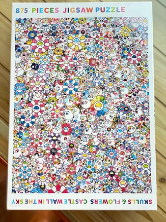 TAKASHI MURAKAMI 村上隆KYOTO 京都展覽Skulls & Flowers 系列拼圖