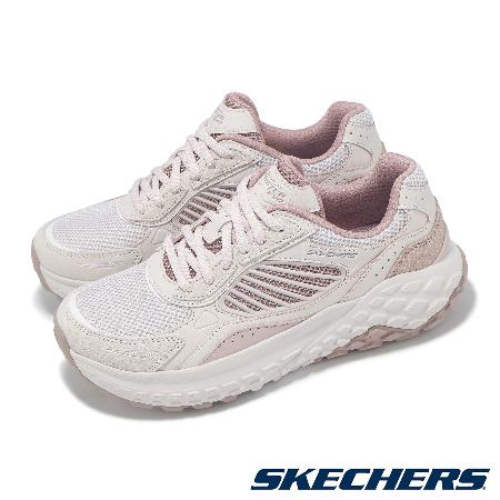 Skechers 休閒鞋 Monster Evo-On Point 女鞋 粉紅 灰 復古 厚底 運動鞋 150682LTMV
