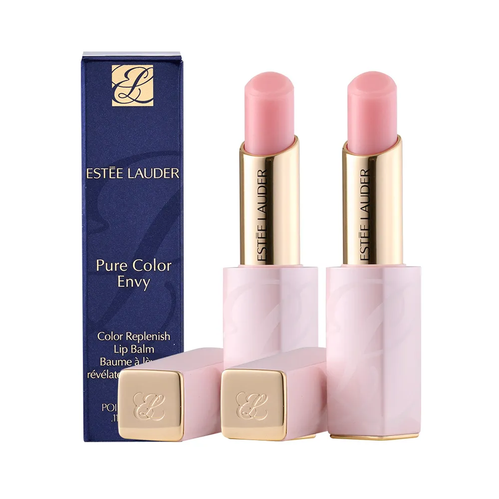 (買一送一) ESTEE LAUDER雅詩蘭黛 粉嫩慾望潤色護唇膏3.2g 2入組 公司貨