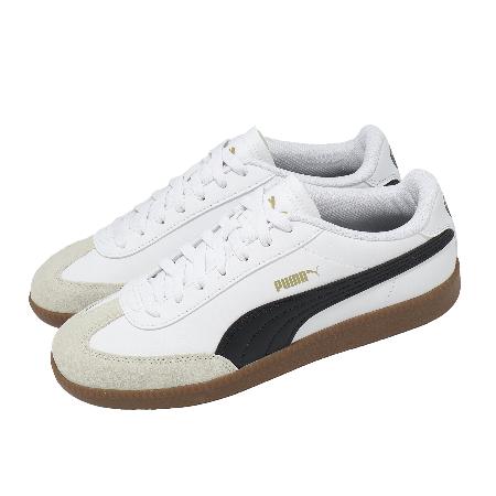Puma 休閒鞋 9-T 男鞋 女鞋 白 黑 復古 膠底 德訓鞋 398174-11