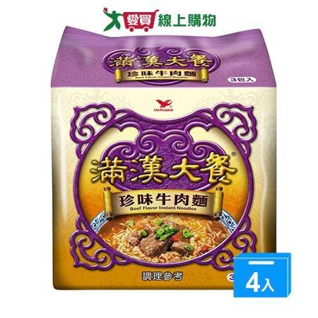 統一滿漢大餐珍味牛肉麵173Gx12入(箱)【愛買】