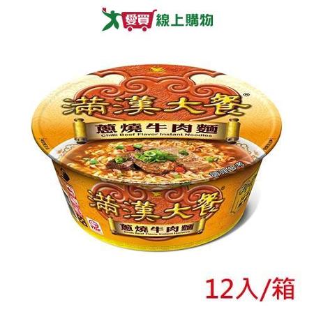 統一滿漢大餐蔥燒牛肉麵192Gx12入(箱)