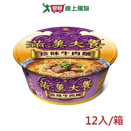 統一滿漢大餐珍味牛肉麵187Gx12入(箱)