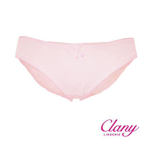 可蘭霓Clany 親親小兔荷葉邊M內褲 甜蜜粉 5335-31