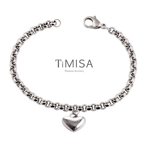 TiMISA
真心風之戀 純鈦手鍊