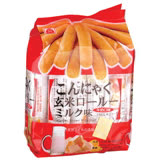 北田蒟蒻糙米卷-牛奶口味160g