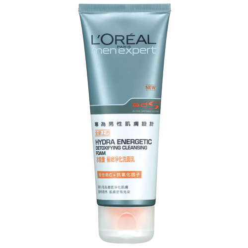 巴黎萊雅L'oreal水能量極緻淨化洗面乳100ml