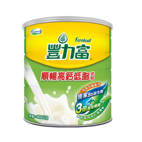 豐力富順暢高鈣低脂奶粉800g