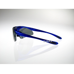 【視鼎S-MAX系列專業級可掀款】CNS國家認證！頂級烤漆藍框配寶麗來偏光鏡片，運動選手愛用全新可掀式、可配度數運動偏光眼鏡