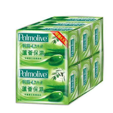 棕欖自然之選香皂-蘆薈保濕115g x 6入