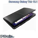 SAMSUNG Galaxy Tab 10.1 P7500 / P7510 專用PDair側翻可站立式小牛皮皮套-豪華款
