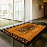 范登伯格-西索-狂野絲質感地毯-鄉風(共兩色)70x105cm 深色