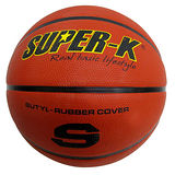 《購犀利》美國品牌【Super-K】7號橡膠籃球SBCF702A
