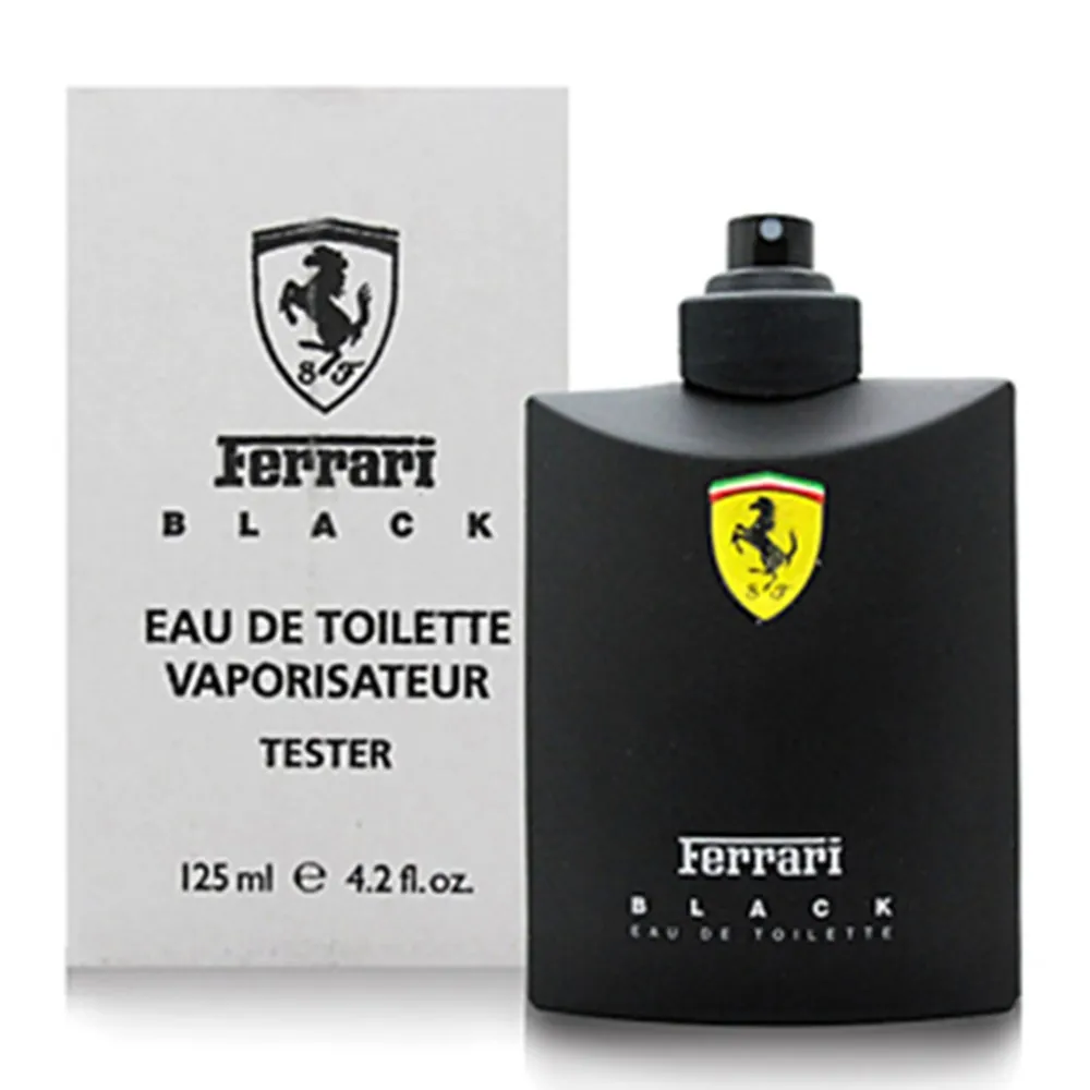 Ferrari 黑色法拉利男香 125ml-Tester包裝