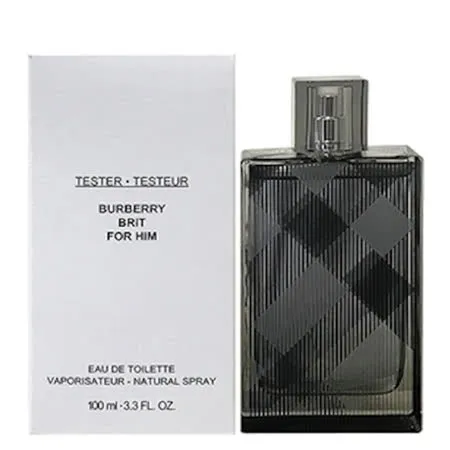 BURBERRY BRIT 風格男性淡香水 100ml-Tester包裝