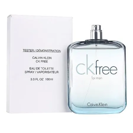 CK free 男性淡香水100ml-Tester包裝