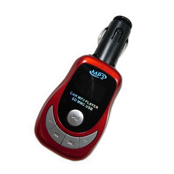 E2跑車款車用MP3轉播器(附多功能遙控器)