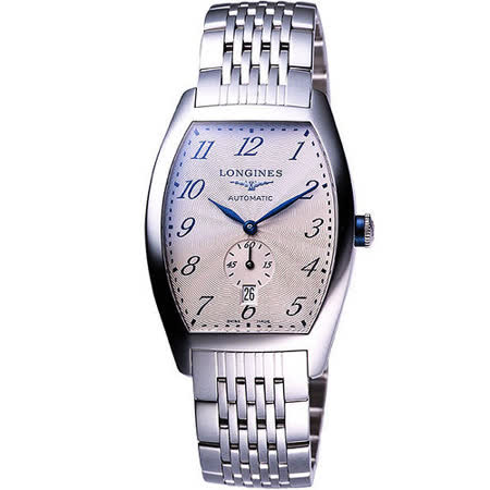 LONGINES 浪琴 Evidenza 藝術酒桶型腕錶/手錶 L26424736