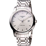 LONGINES Saint-Imier 經典復刻腕錶-銀/39mm L27664726
