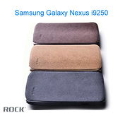ROCK Samsung Galaxy Nexus i9250 專用 大都市系列側翻式超薄皮套