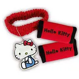 Hello Kitty兜風紅系列-後照鏡套+把手套