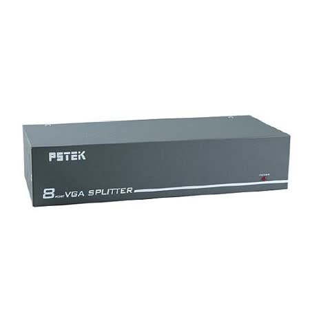 Pstek VP-18 8埠 螢幕同步廣播分配器 450Mhz