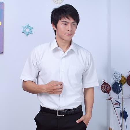 JIA HUEI  灰色
柔挺領吸排防皺襯衫