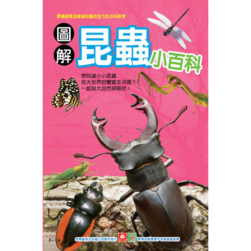 圖解昆蟲小百科(彩色精裝書222頁)