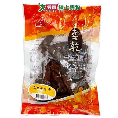 四乘六五香層層干250g