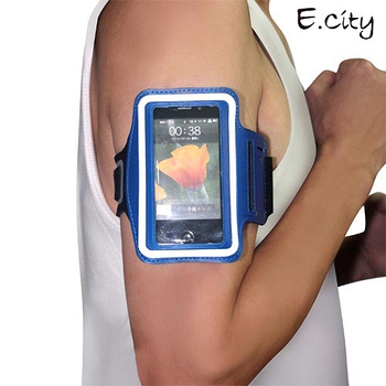 《E.City》iPhone4運動手機臂套/運動臂帶/防水皮套/跑步臂套