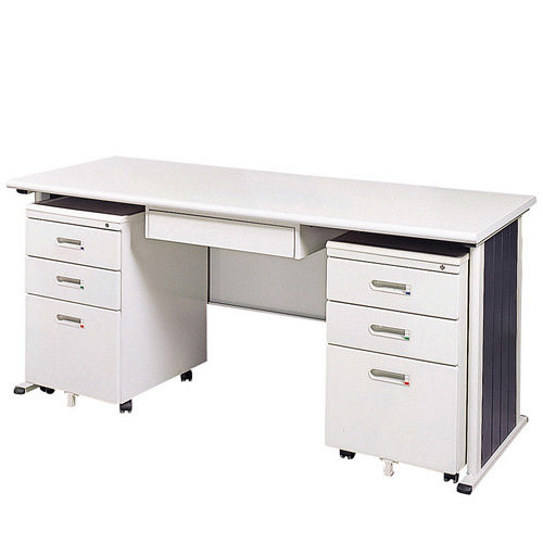 YS淺灰色辦公桌櫃組248-2(150)
