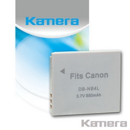 Kamera 鋰電池 for Canon NB-4L (DB-NB4L)