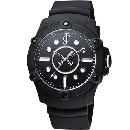 【Juicy Couture】SURFSIDE 俏皮小姐時尚腕錶-黑(J1900905)